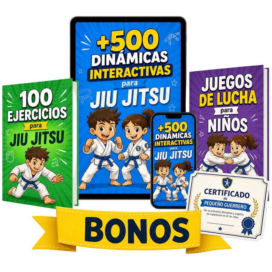 Kit completo de dinámicas de Jiu Jitsu